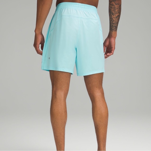 NWT Lululemon Pace Breaker Short 7” Lined CYNB Cyan Blue Size Large - Picture 3 of 8